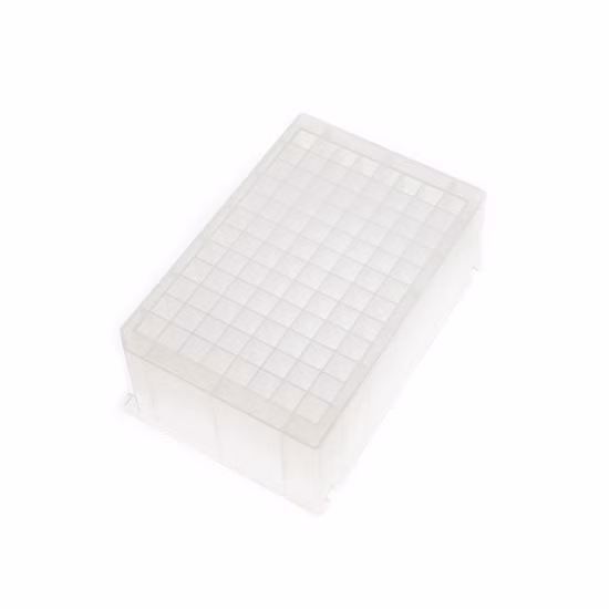 0.1ml 0.2ml 1.2ml 2.2ml 96 Well Disposable Plastic White Clear Round Square Deep Shallow PCR Plate
